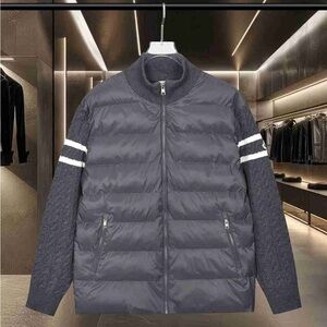 Moncler Men's Gray Puffer Jacket